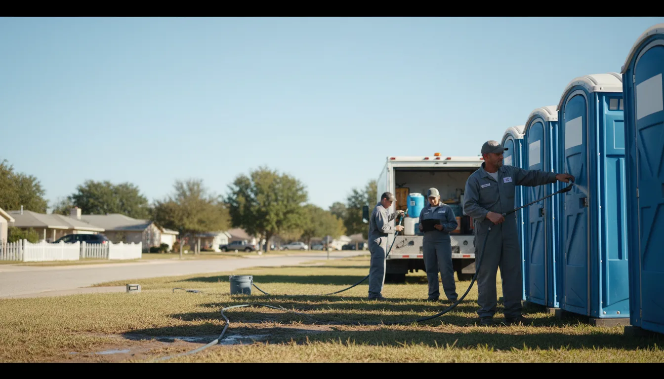 Long-Term Portable Toilet Rental in Quaker City, OH near me